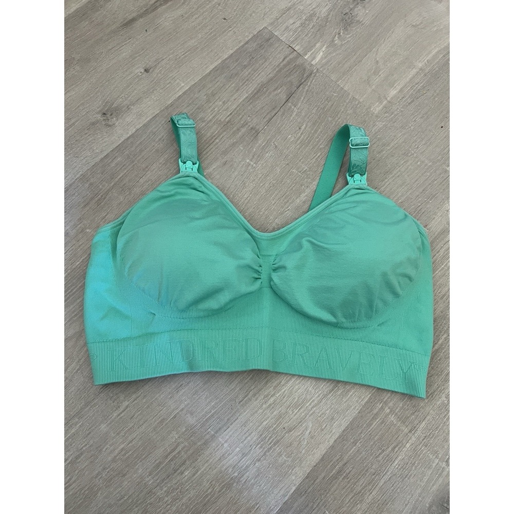 KINDRED BRAVELY M Busty E-H Sublime Nursing Bra in Mint Green